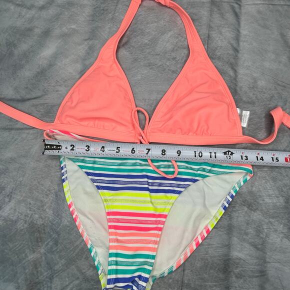 Lot 6 Bikini Swim Suit 3 Tops 3 Bottoms Women M Water Sports Beach Volleyball - Picture 8 of 13